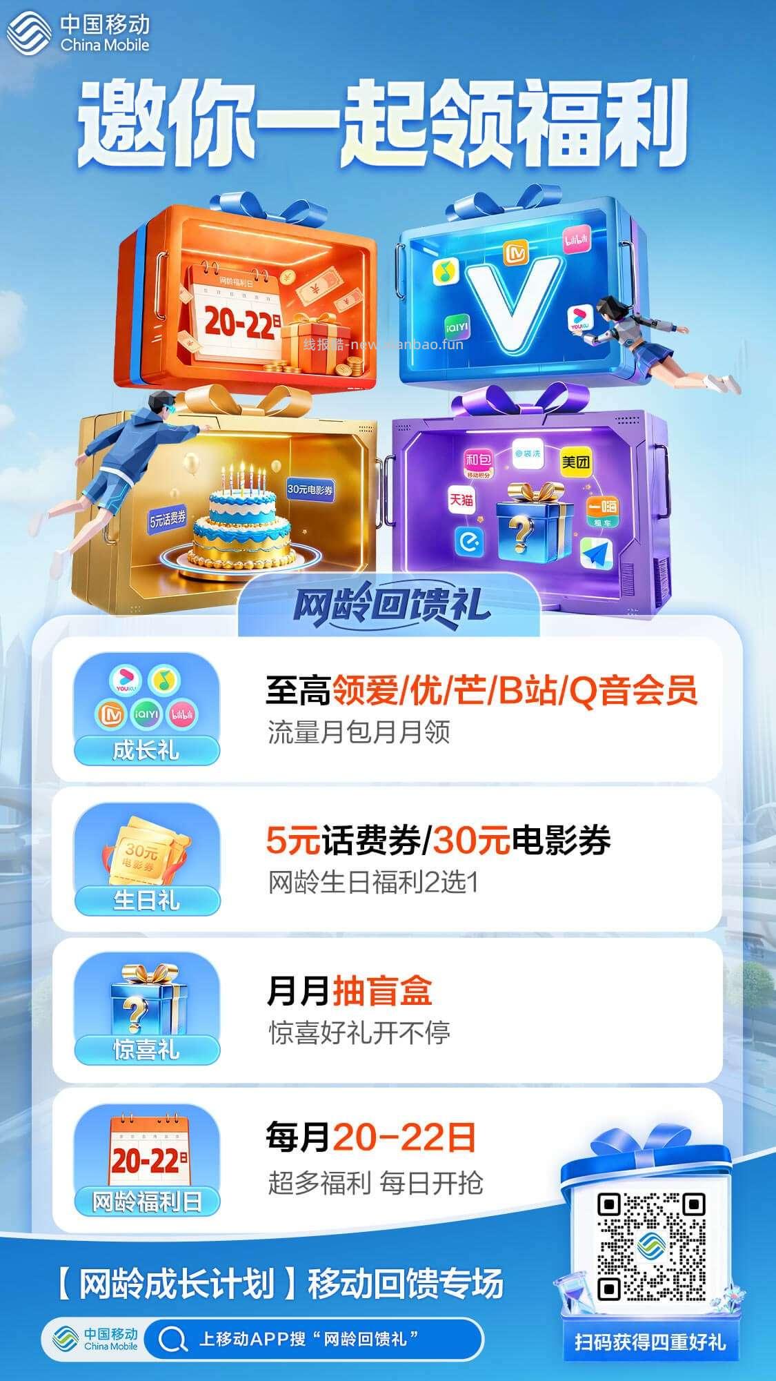 薅流量羊毛 - 线报酷