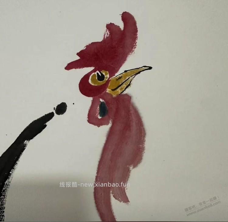 有木有懂国画的，帮忙看下这两张国画值多少钱？尺寸是四尺 - 线报酷