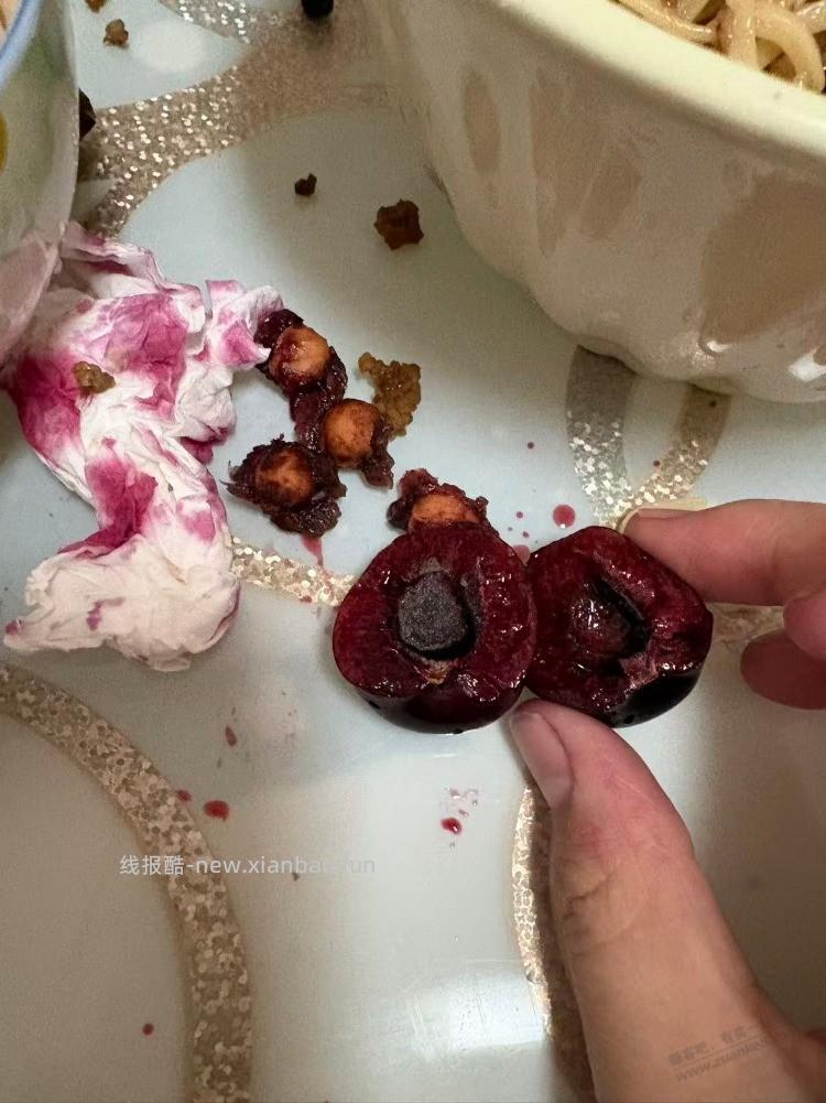 盒马生鲜车厘子，给孩子吃了没事吧，看抖音才知道，但是两天吃了差不多2斤 - 线报酷