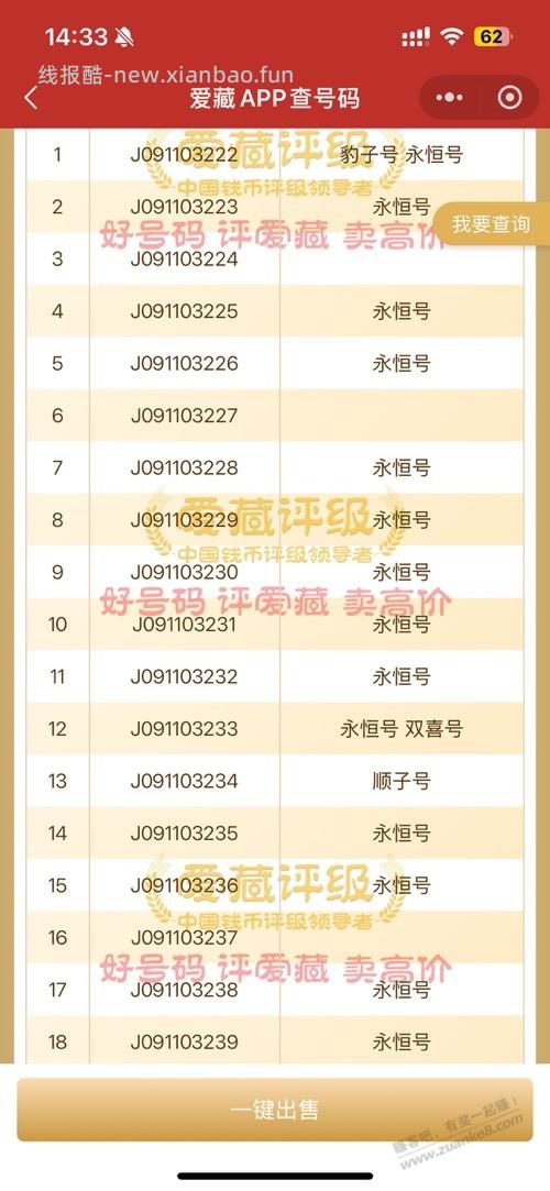 马钞号码咋样 - 线报酷