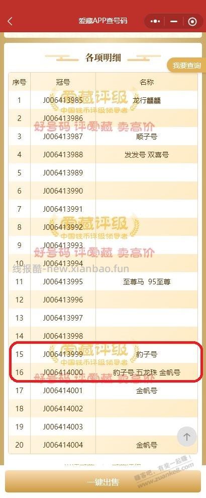 号都不行，帮我看看这两组 我分析的对不对？值多少 - 线报酷