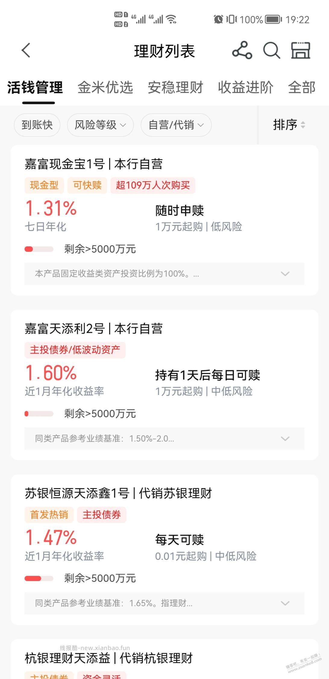 银行r1r2理财会有暴雷的可能性吗 - 线报酷