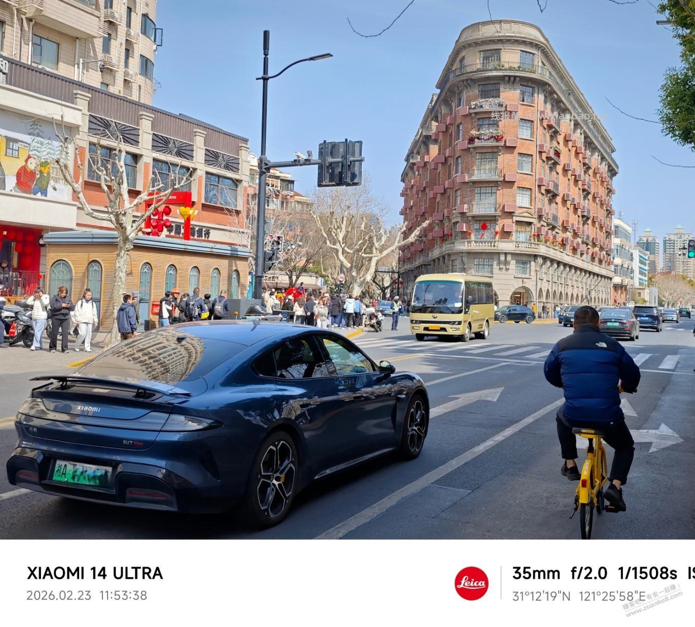 杭州，上海，小米汽车随处可见 - 线报酷