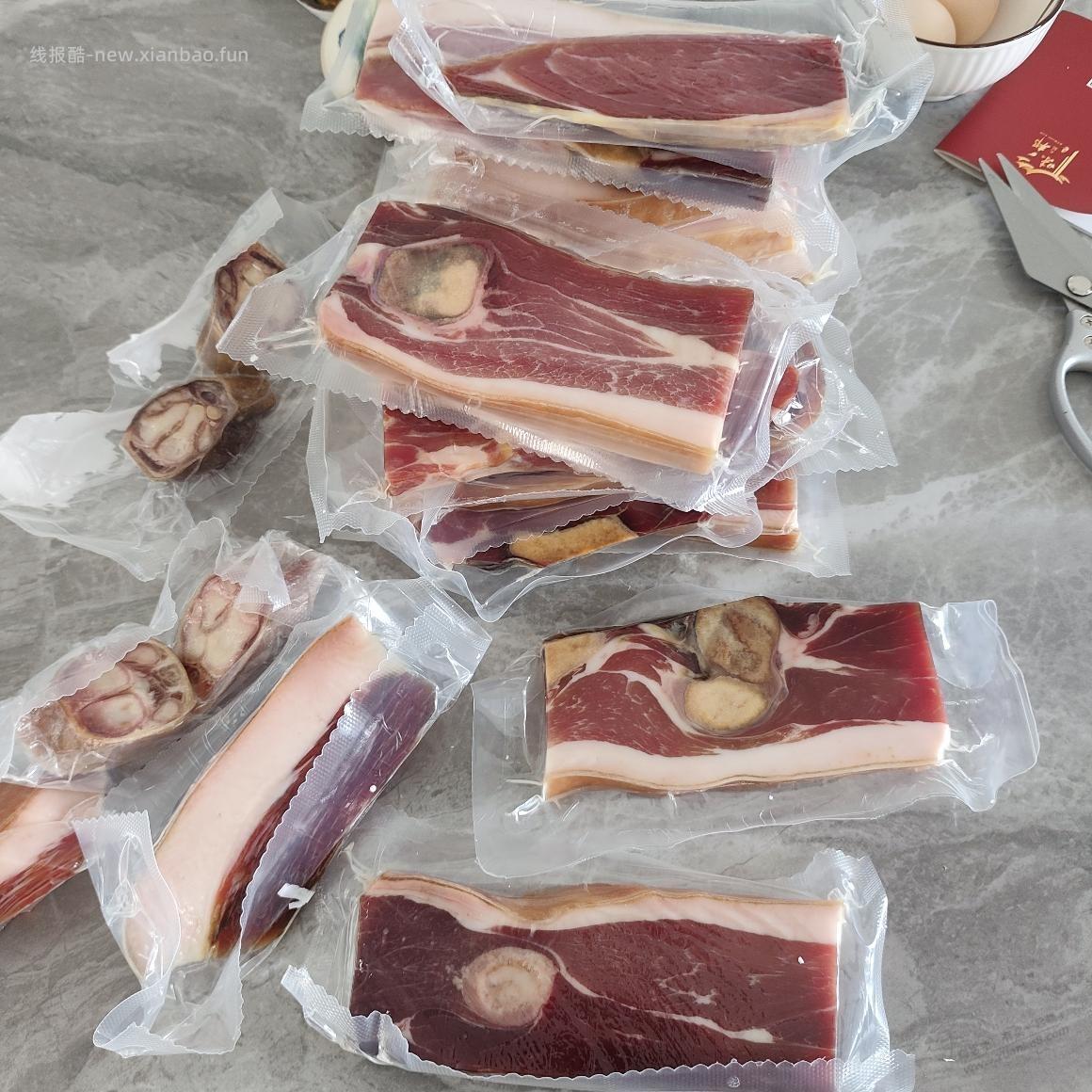 昨天火腿到货真不错，难怪下架这么快。26年1月20生产，10个月保质期。不是临期。 - 线报酷