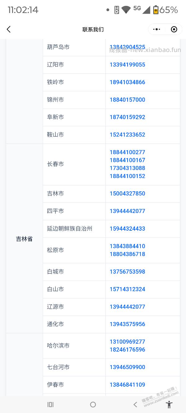 娃哈哈投诉电话大全，全国各省市都有，包括县级市 - 线报酷
