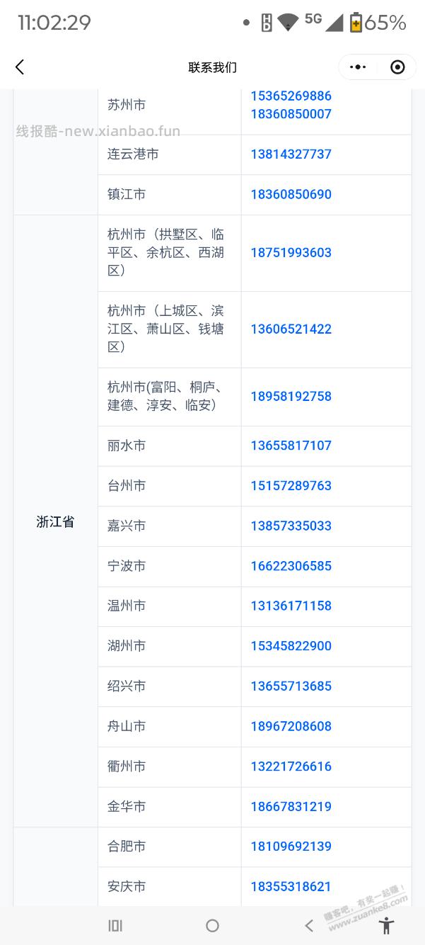 娃哈哈投诉电话大全，全国各省市都有，包括县级市 - 线报酷