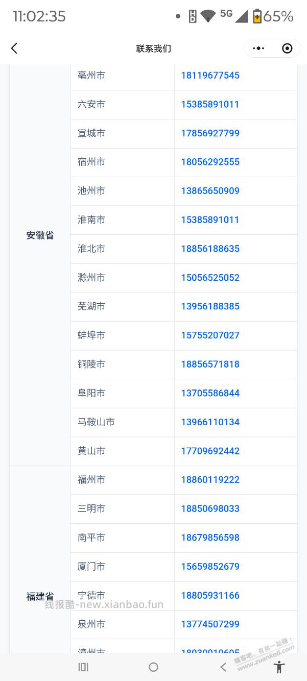 娃哈哈投诉电话大全，全国各省市都有，包括县级市 - 线报酷
