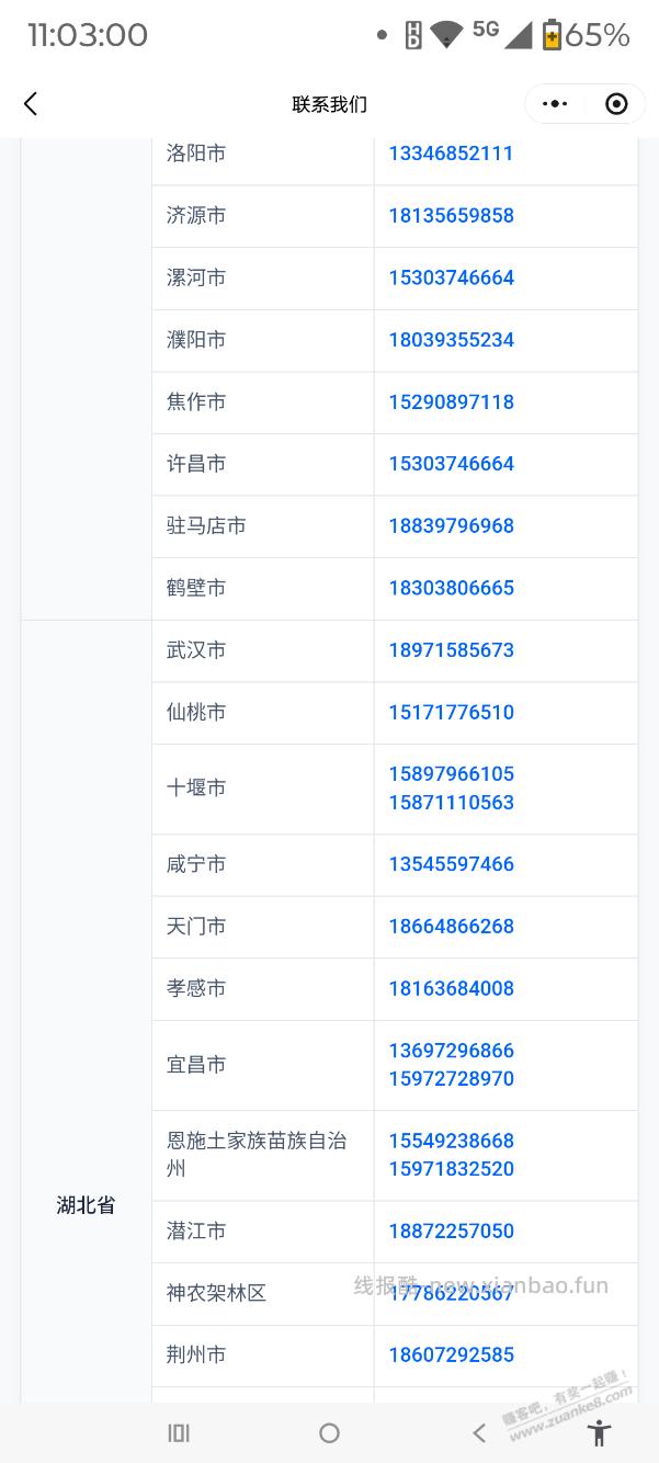 娃哈哈投诉电话大全，全国各省市都有，包括县级市 - 线报酷