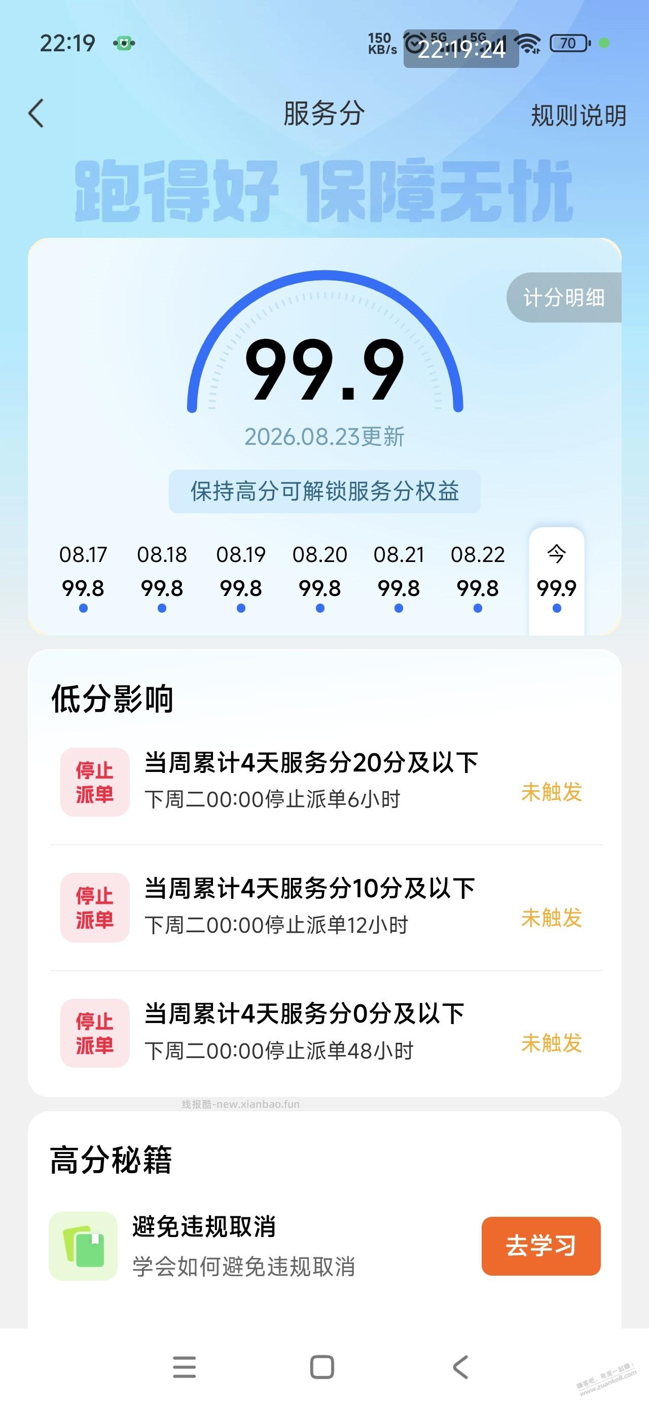 送外卖累成狗 - 线报酷