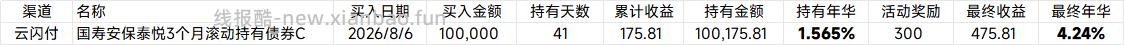云闪付2.x+%年化的理财活动记得参加 - 线报酷