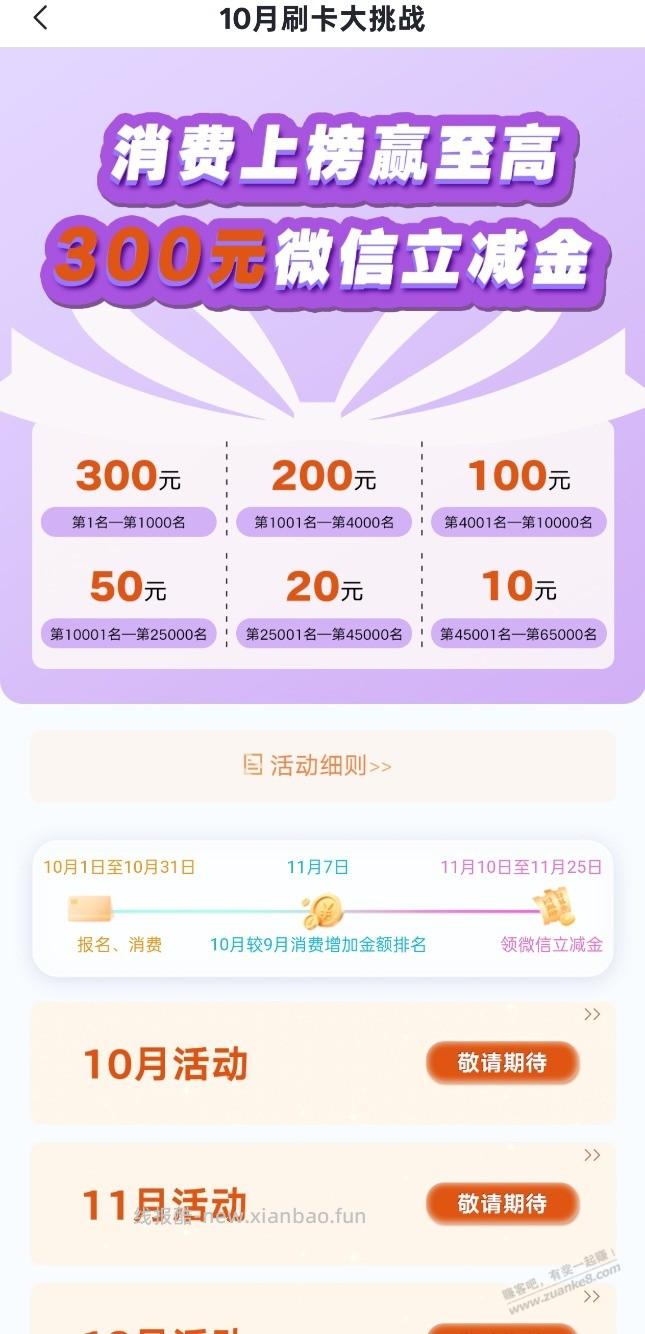 光大xyk送钱的活动又来了，最高300立减金 - 线报酷