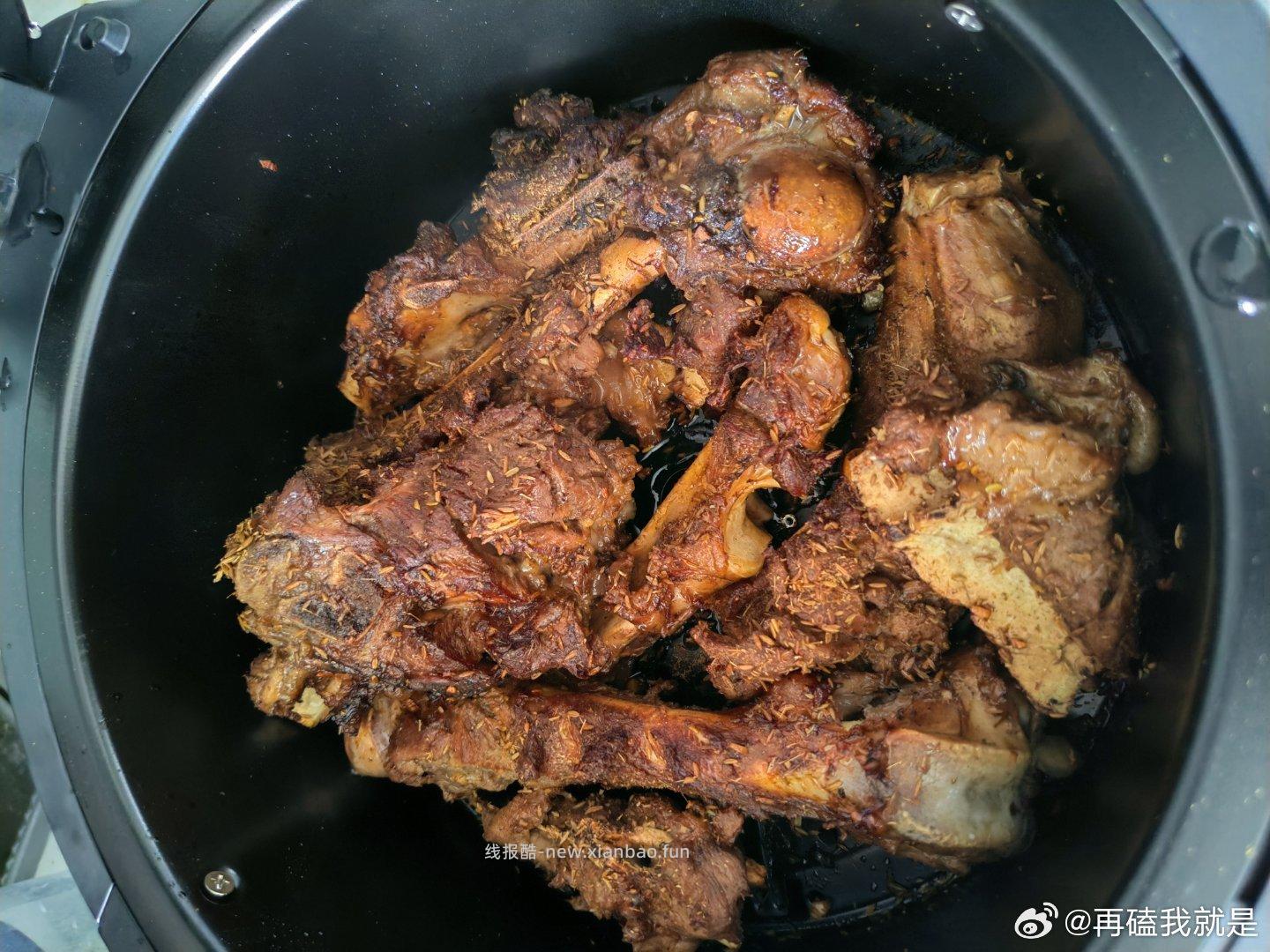 又解锁了一道空气炸锅美食 想看看你们做的 送花花 - 线报酷