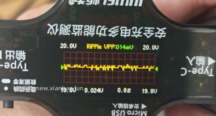 弄了个多功能检测仪,测一下安克和绿联充电头的纹波 - 线报酷 弄了个多功能检测仪,测一下安克和绿联充电头的纹波 - 线报酷