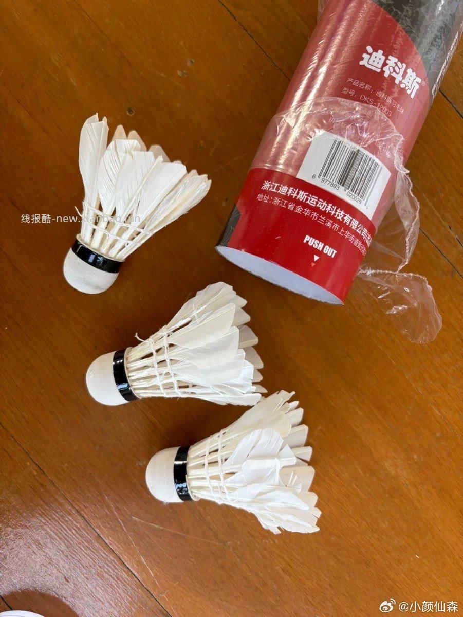 迪科斯鸭毛羽毛球3只 3.72元,迪科斯鹅毛6只装 7.47元 - 线报酷 迪科斯鸭毛羽毛球3只 3.72元,迪科斯鹅毛6只装 7.47元 - 线报酷