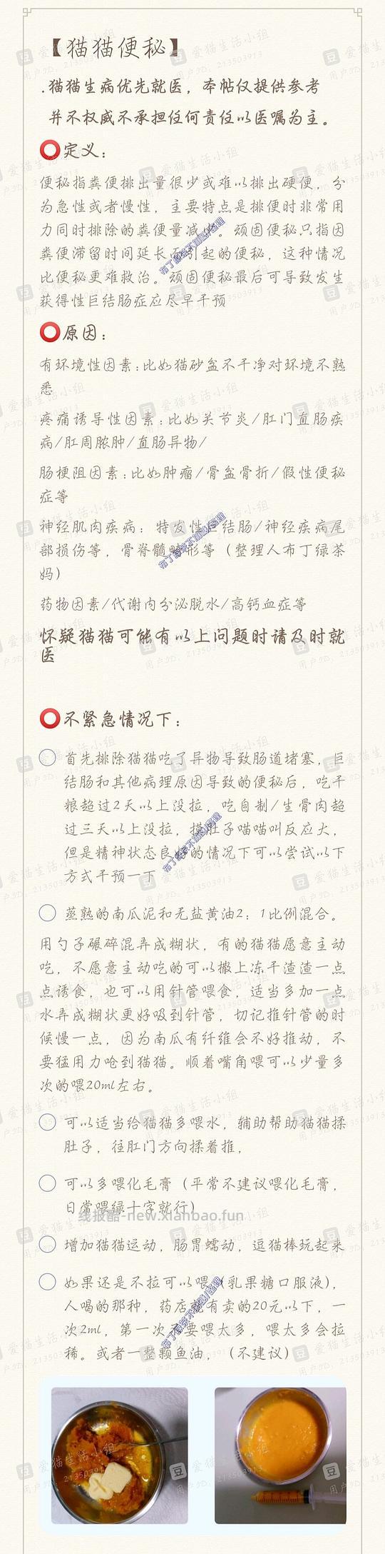 讨论/【科普】养猫基本小知识 - 线报酷