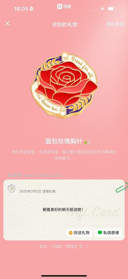 【教程】豆瓣的小豆、小东西、徽章、挂件教程、面包与玫瑰胸针、红楼梦通灵宝玉 - 线报酷