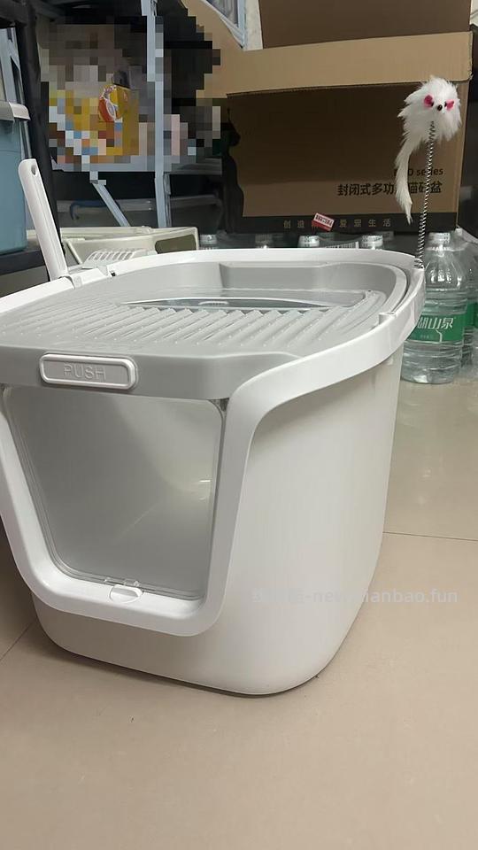 卷尾巴猫砂盆好价！超大号适合15斤猫咪的规格38元美美拿下 - 线报酷