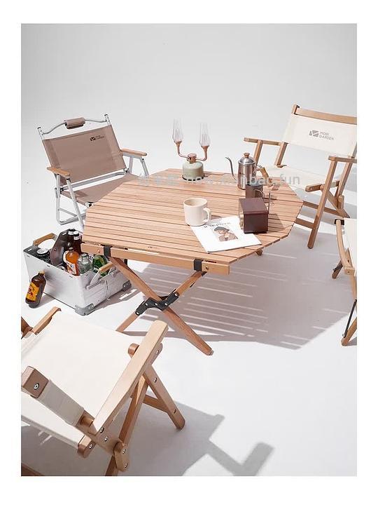 车都走了，牧高笛八角榉木桌116，楼里有反馈！更新另一款实木蛋卷桌144！更新露营车！ - 线报酷