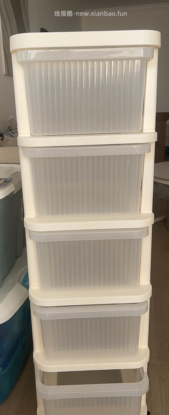 150-75券34买5层抽屉式小推车 - 线报酷