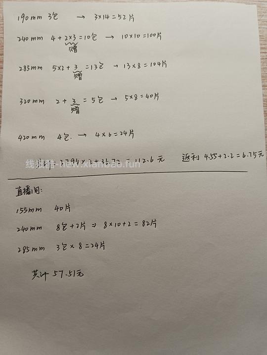 薇尔卫生巾112.6元，还有返利6.75元，320片，具体内容详情见图（券好像成独轮了😇抱歉各位） - 线报酷