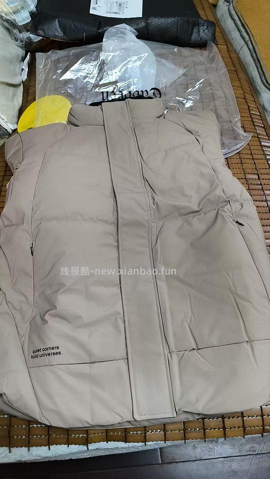 后排还能买45块钱的卡宾羽绒服！速来|我来反馈了 超多细节图对比森马陈都灵同款羽绒服 - 线报酷