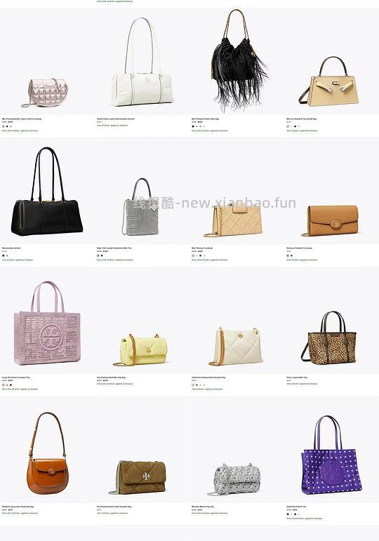 交易｜tory burch 美国官网7折，豆腐包补货 - 线报酷