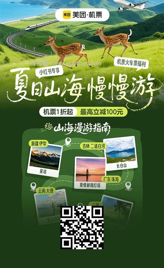 火车无门槛15，机票无门槛50 - 线报酷