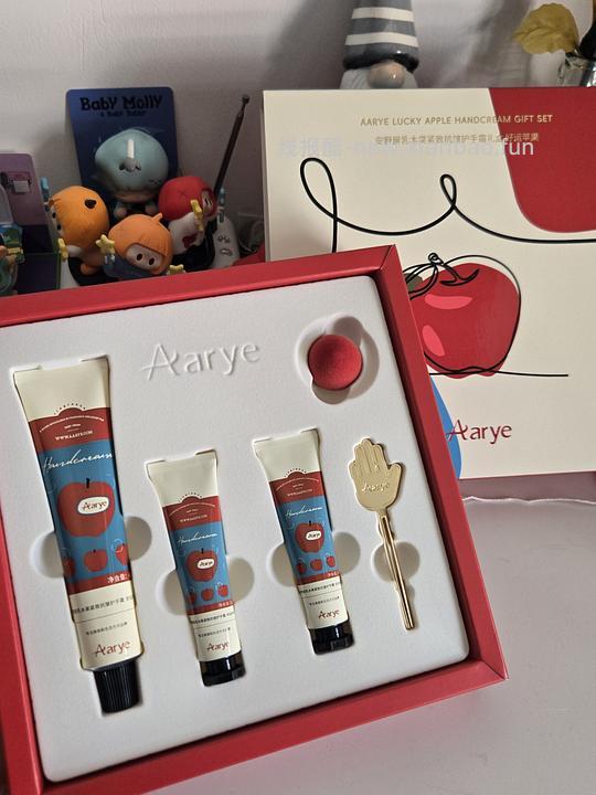 刷券25买安野屋好运苹果护手霜礼盒 - 线报酷