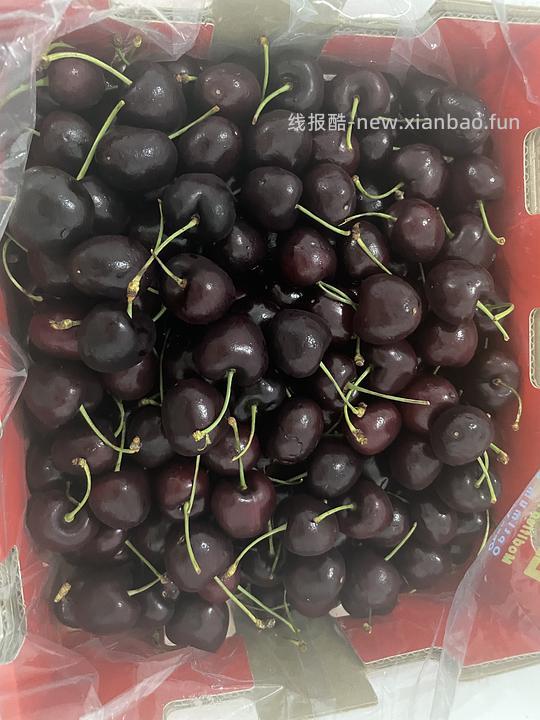 美团闪购车厘子原箱129元2J5斤，有点酸不推荐了🥲 - 线报酷