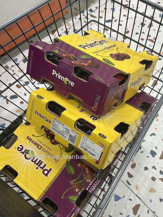 深圳大悦城盒马3J车厘子5斤119 - 线报酷