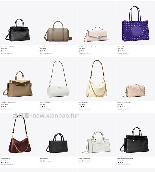 交易｜美国Tory burch折扣区可以折上折（再加75折），其他是85折 - 线报酷