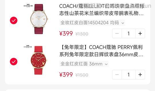 蔻驰手表399 - 线报酷