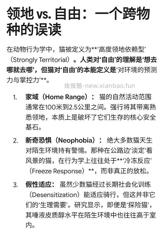 讨论/【科普】猫眼里看到的世界和猫并不想看的世界💁🏻请停止幻想，猫不需要这些 - 线报酷