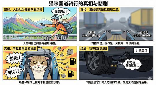 讨论/【科普】养猫科普漫画，不定期更新中（2.10 更新封窗、新手养猫误区科普） - 线报酷