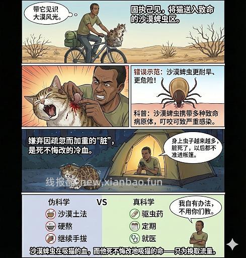 讨论/【科普】养猫科普漫画，不定期更新中（2.10 更新封窗、新手养猫误区科普） - 线报酷