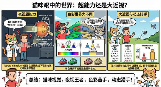 讨论/【科普】养猫科普漫画，不定期更新中（2.10 更新封窗、新手养猫误区科普） - 线报酷