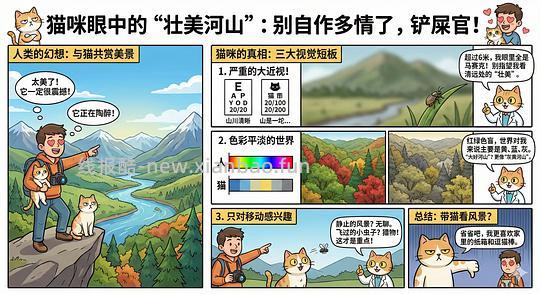 讨论/【科普】养猫科普漫画，不定期更新中（2.10 更新封窗、新手养猫误区科普） - 线报酷