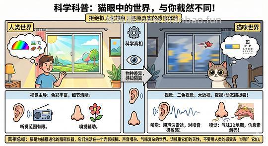 讨论/【科普】养猫科普漫画，不定期更新中（2.10 更新封窗、新手养猫误区科普） - 线报酷