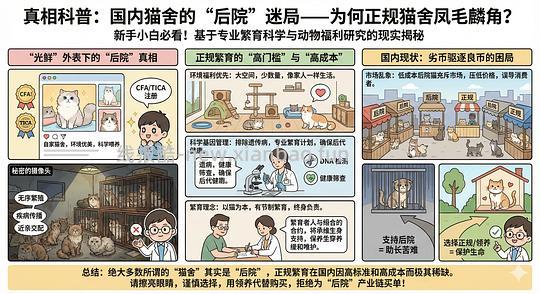 讨论/【科普】养猫科普漫画，不定期更新中（2.10 更新封窗、新手养猫误区科普） - 线报酷
