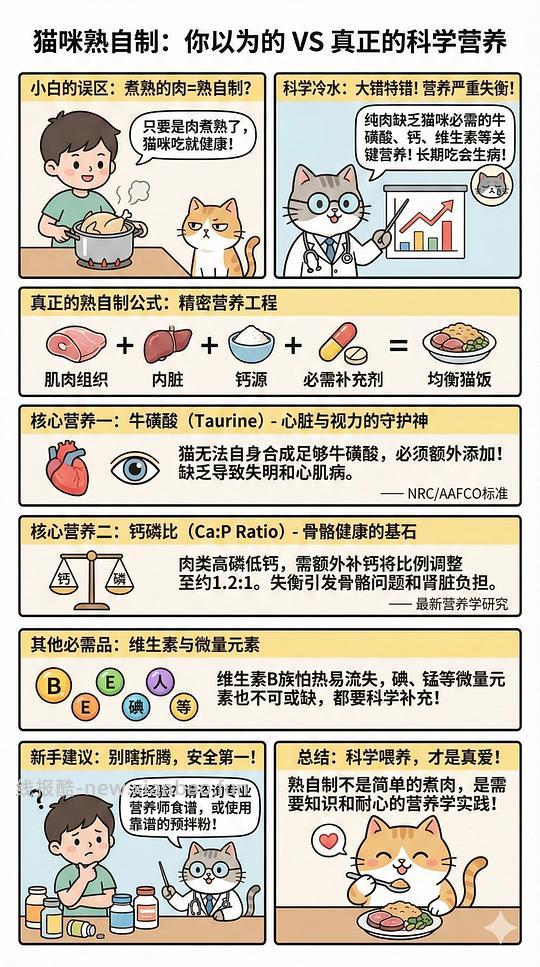 讨论/【科普】养猫科普漫画，不定期更新中（2.10 更新封窗、新手养猫误区科普） - 线报酷