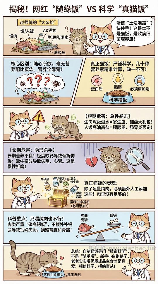 讨论/【科普】养猫科普漫画，不定期更新中（2.10 更新封窗、新手养猫误区科普） - 线报酷