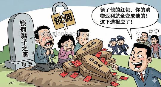 讨论/【科普】锁佣、锁佣红包、锁佣诈骗科普漫画！ - 线报酷
