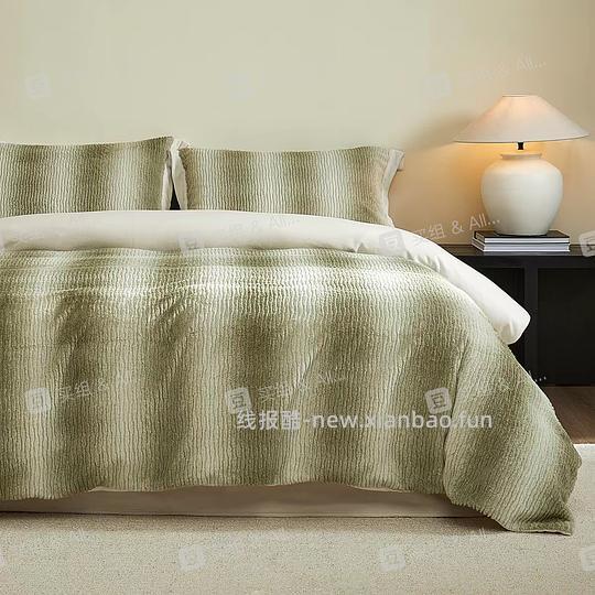 铭都牛奶绒四件套💰110 - 线报酷