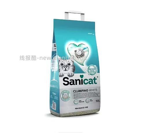 欧洲一线膨润土SANICAT猫砂10L，8.6kg好价！ - 线报酷