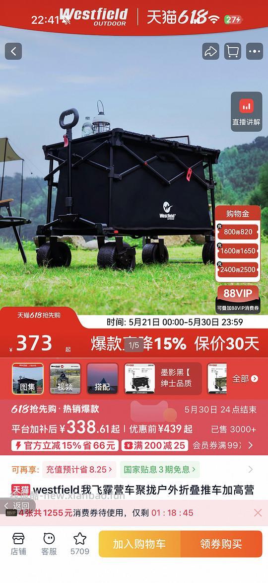 我飞凌霄露营车超好价215