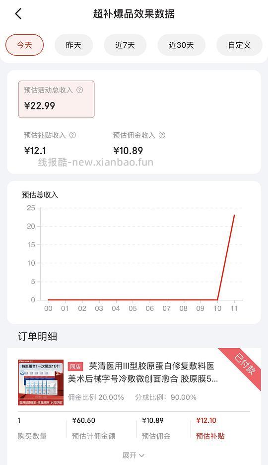 好价，芙清能3.41/片买11张医用胶原面膜和b5面膜 - 线报酷