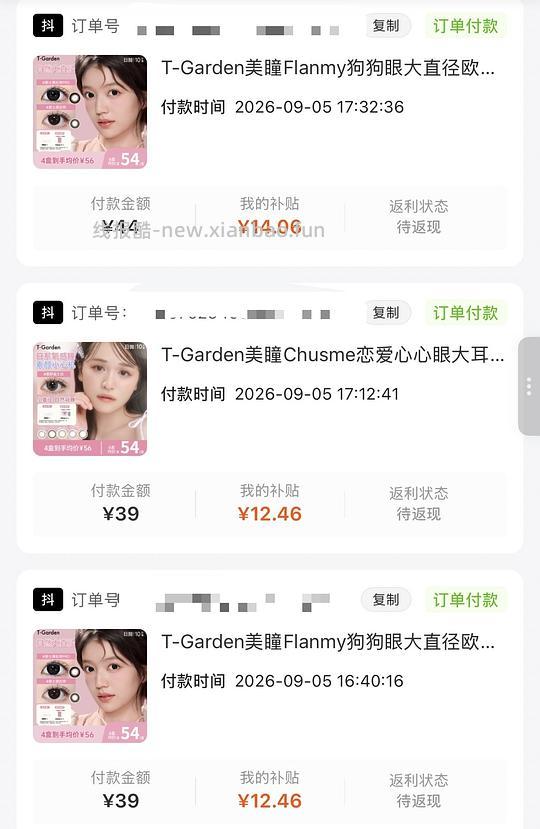 t-garden 美瞳 27r日抛10片 - 清风线报