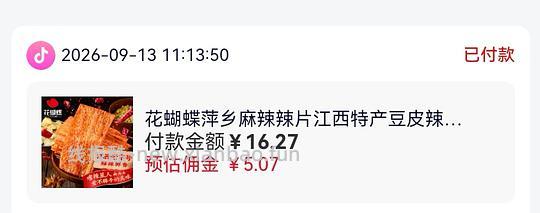 花蝴蝶辣条9包/12元，刷券23.9-12.01 - 线报酷
