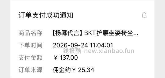 刷券bkt护腰座垫105左右，楼里有更好价八十几 - 线报酷
