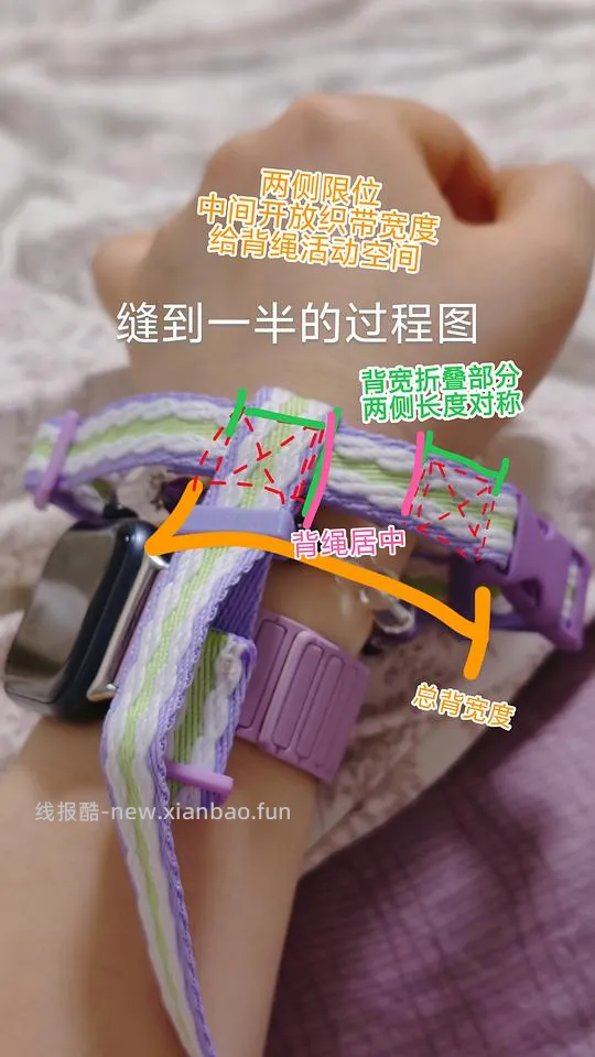 【科普】可调节背长工字胸背手工制作攻略图文版 - 线报酷